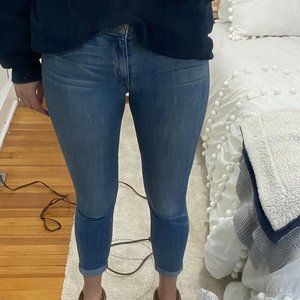 McGuire Rolled Hem Skinny Ankle Jeans